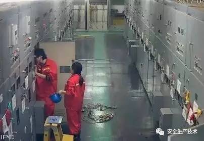 用電安全——值班人員非法進入高壓開關柜，并遭受6kV高壓電擊。