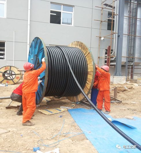 一條完成開關(guān)柜安裝,電纜橋架施工,電纜敷設(shè)及布線施工,照明配電箱施工