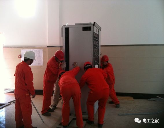 一條完成開關(guān)柜安裝,電纜橋架施工,電纜敷設(shè)及布線施工,照明配電箱施工