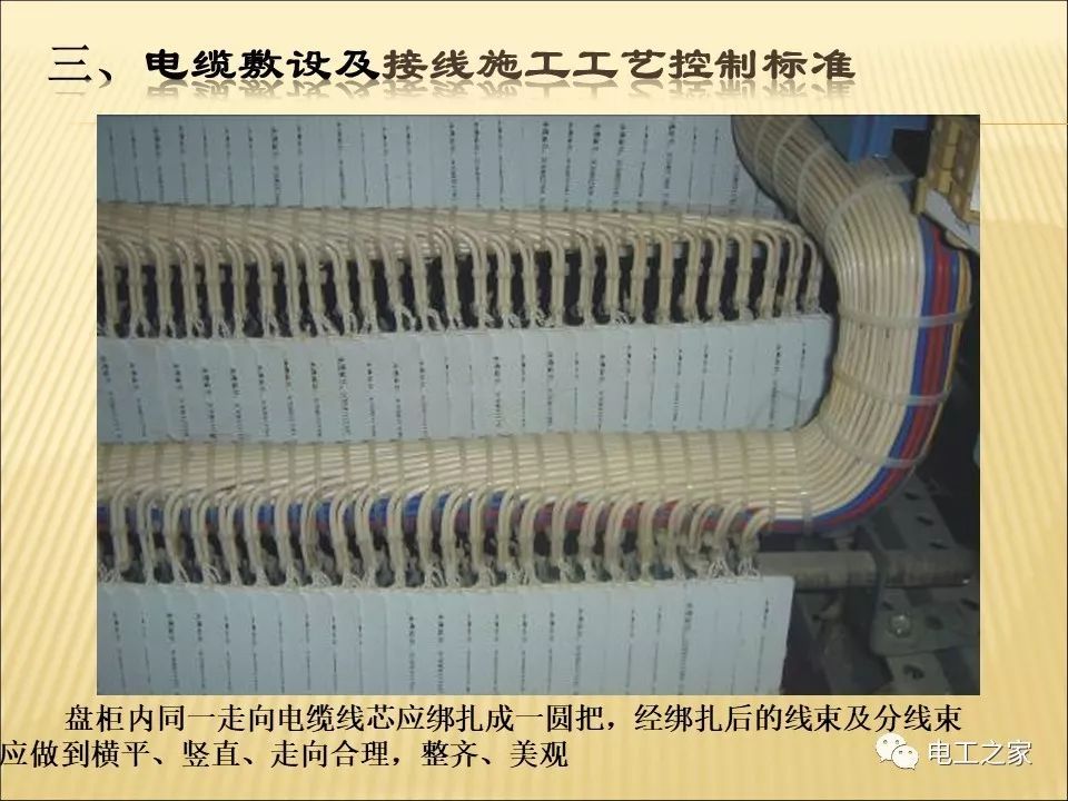 一條完成開關(guān)柜安裝,電纜橋架施工,電纜敷設(shè)及布線施工,照明配電箱施工