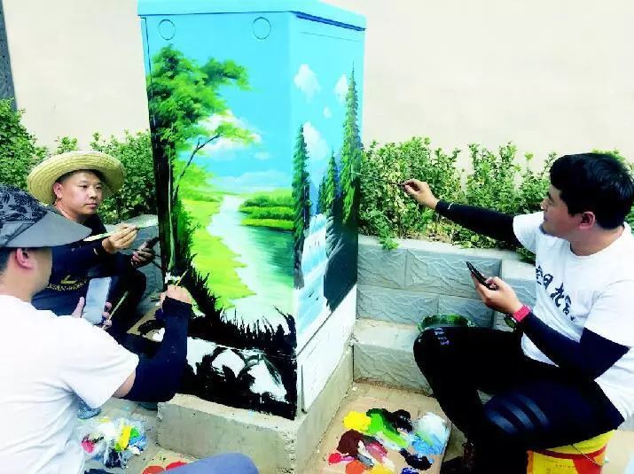 太原:路邊配電箱大變化!你喜歡這個(gè)配電箱嗎?